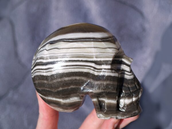 Zebra calcit kranie 2,2
