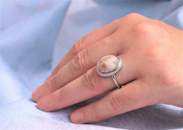 BLOMSTER AGAT RINGE